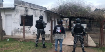 Un joven continúa prófugo tras el allanamiento en Gaboto