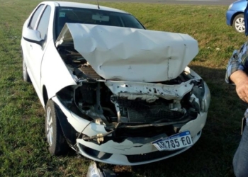 Siete vehículos involucrados en dos accidentes sobre autopista