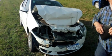 Siete vehículos involucrados en dos accidentes sobre autopista