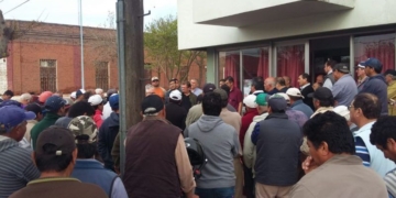 Paro total de trabajadores municipales en San Genaro