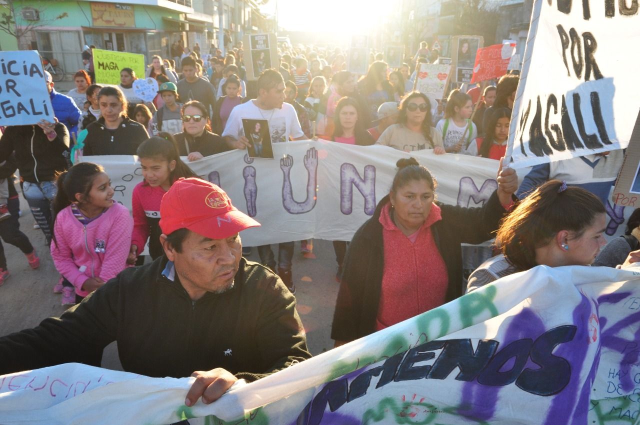 Masiva marcha en pedido de Justicia por Magalí