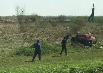 Milagro en autopista: cuatro personas lesionadas tras volcar un auto