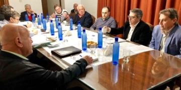 Cavas en Clarke: Capitani y Rasetto se reunieron con el Ministro de Medio Ambiente