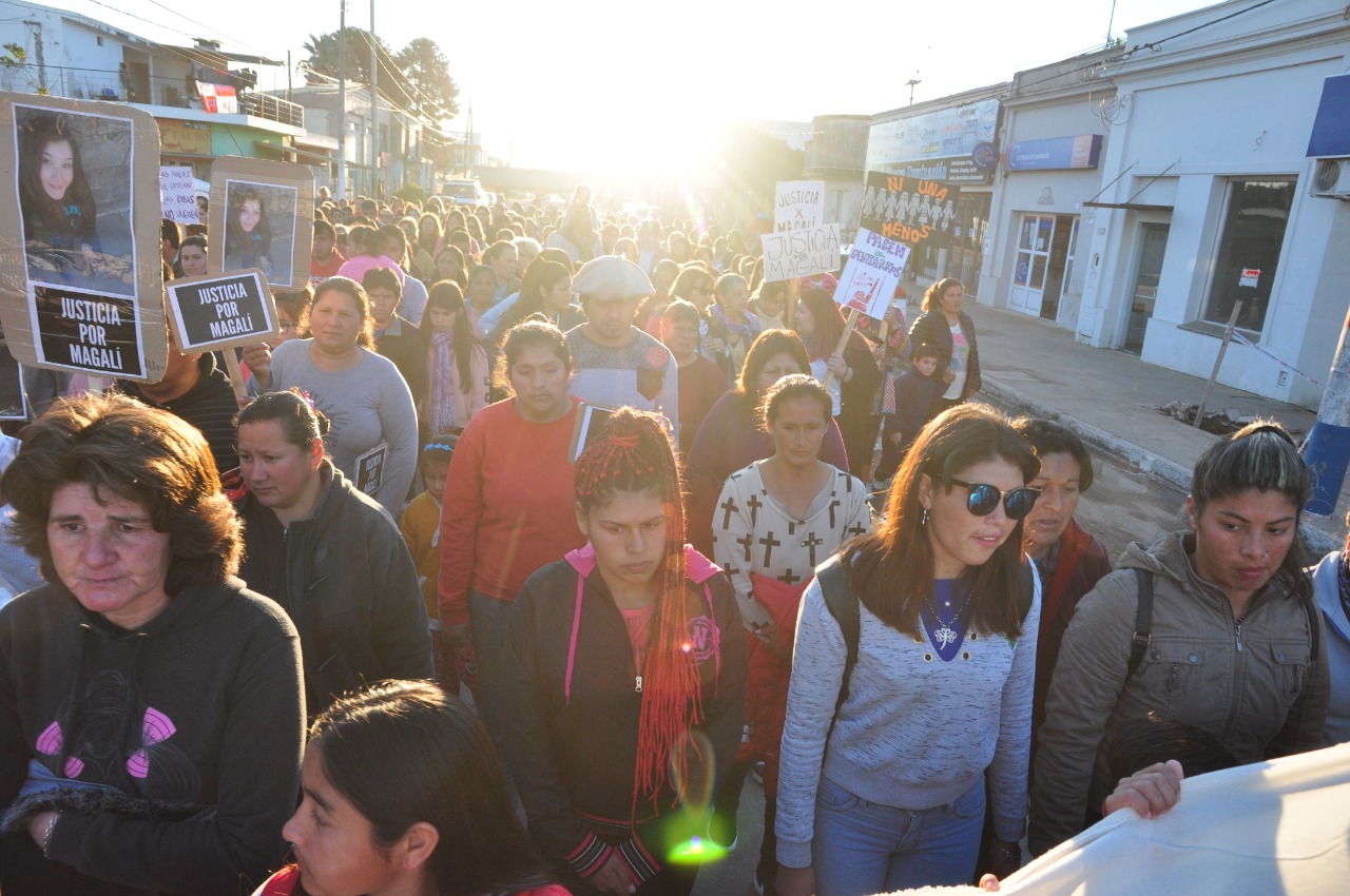 Masiva marcha en pedido de Justicia por Magalí