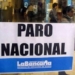 Martes sin clases, colectivos ni bancos por el paro nacional