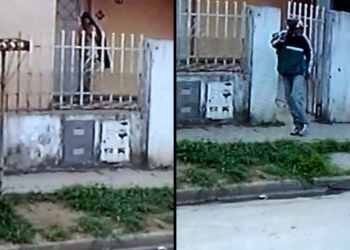 Entró a robar a una vivienda y quedó filmado