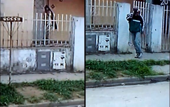Entró a robar a una vivienda y quedó filmado
