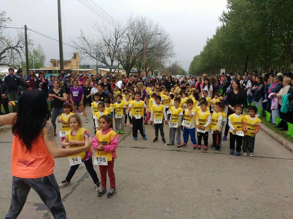 Más de 140 corredores vivieron la 4ta edición de la maratón en Totoras