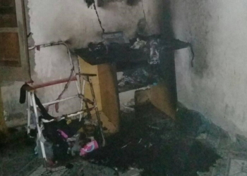 Un cortocircuito provocó un incendio en una vivienda de Barrancas