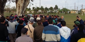 No hubo acuerdo y continúa el paro de municipales en San Genaro