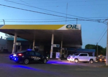 Susto en Totoras por incendio en una estación de servicio