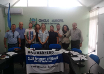 El Concejo de San Genaro apoyó a Cooperativas y Mutuales ante el nuevo impuesto del gobierno