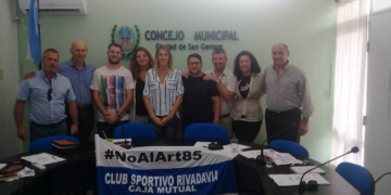 El Concejo de San Genaro apoyó a Cooperativas y Mutuales ante el nuevo impuesto del gobierno