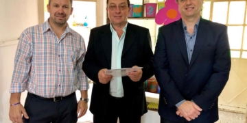El Senador Danilo Capitani hizo entrega de un importante aporte a ACAD