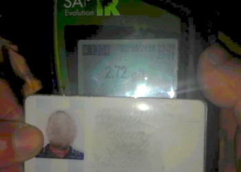 Detuvieron a un conductor con 2,72% de alcohol en sangre sobre la autopista