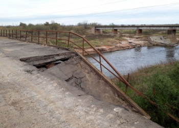 Casi 5 millones de pesos para reparar provisoriamente el puente que une Clarke y Díaz