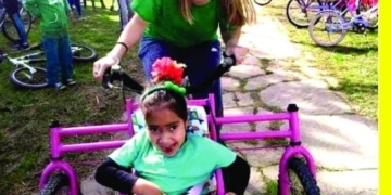 Bicicleteada «por un mundo mejor» en San Genaro