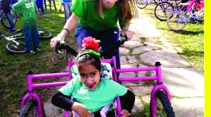 Bicicleteada «por un mundo mejor» en San Genaro