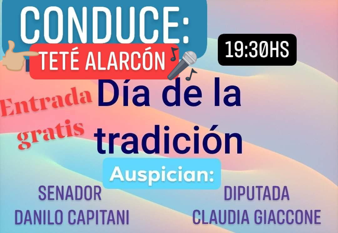 Monje celebrará el Día de la Tradición con shows en vivo y artesanos