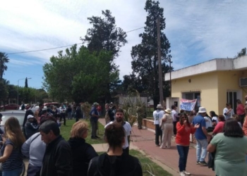 Manifestación en Clarke terminó a las trompadas y con una mujer herida