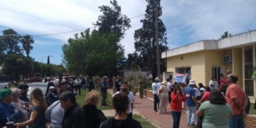 Manifestación en Clarke terminó a las trompadas y con una mujer herida