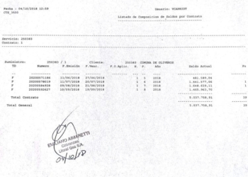 Oliveros: piden explicaciones por una millonaria deuda con Litoral Gas