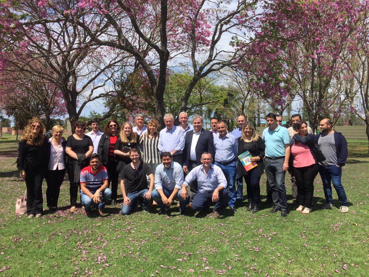 Sandra Aguirre se reunió con el Ministro Farias para la gestión de obras