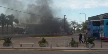 San Genaro: continúa el paro de trabajadores municipales con corte de ruta