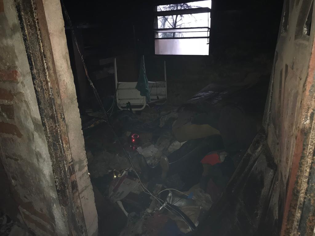 Madrugada de terror: ardió una casa y hubo importantes pérdidas