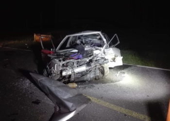 Dos autos impactaron de frente en ruta 11: un joven fallecido