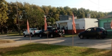 Allanaron una vivienda en Oliveros por el robo de un celular