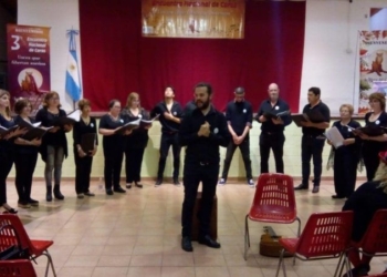 Encuentro coral en Maciel en el marco de las fiestas patronales