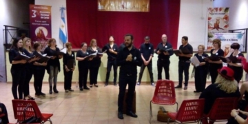 Encuentro coral en Maciel en el marco de las fiestas patronales
