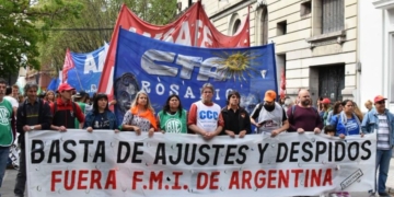 Jornada de paro y movilización a nivel nacional para este miércoles