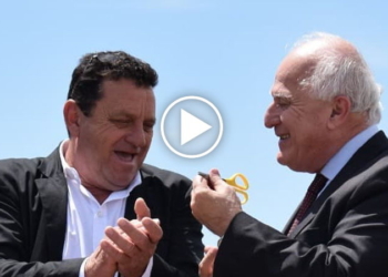 Tijeretazo: el gracioso blooper de Lifschitz en Barrancas