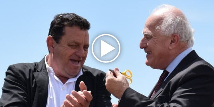 Tijeretazo: el gracioso blooper de Lifschitz en Barrancas