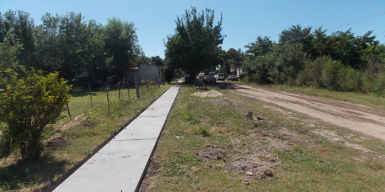 San Genaro: proponen construir veredas en barrios donde no existen