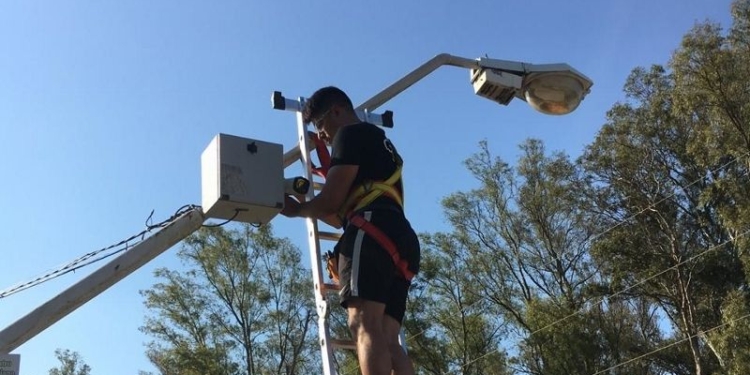 Comenzaron a colocar cámaras en los accesos a Pueblo Andino