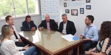 Adiós al basural: Bomberos sangenarinos firmaron el convenio por el ex Tiro Federal