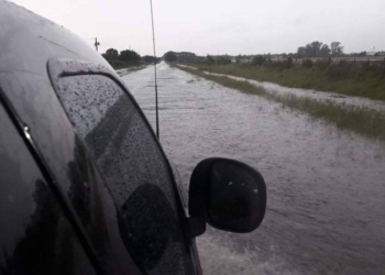 Temporal en la región: evacuados y caminos anegados