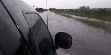 Temporal en la región: evacuados y caminos anegados