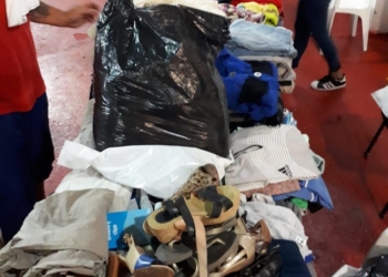 Maciel: reciben y entregan donaciones a familias afectadas por el temporal