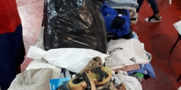 Maciel: reciben y entregan donaciones a familias afectadas por el temporal