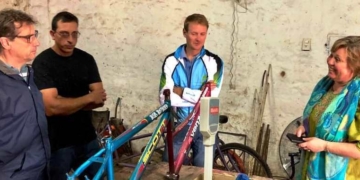 Alumnos de una escuela de la región realizarán y donarán bicicletas para no videntes