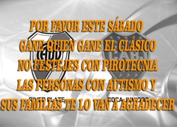 El pedido de los chicos con autismo de la región a los hinchas de Boca y River