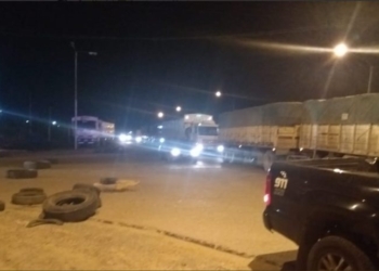 Complicaciones por cortes de camioneros en La Ribera y San Lorenzo