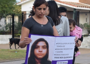 Alicia Peralta: “No tuvieron en cuenta el crimen de Marlene”