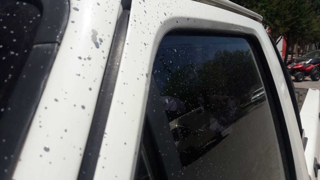 Integrante de la Comisión Comunal de Maciel denunció que le pintaron la camioneta