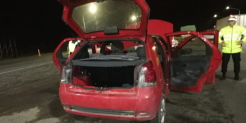 Detuvieron un hombre en autopista con droga y arma de fuego