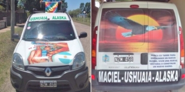 Un macielense se prepara para la aventura y unirá el continente americano